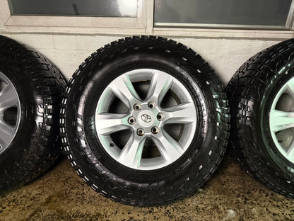 Toyota Prado/Hilux 17” Alloy Wheels with Very Good Tyres