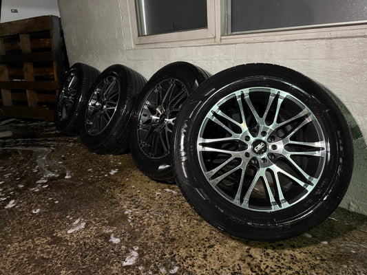CSA Multi Fit 17” Alloy Wheels with Good Tyres