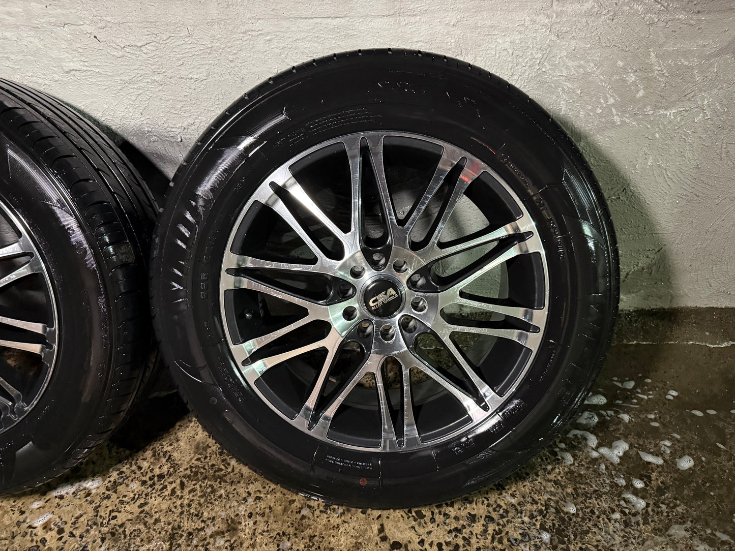 CSA Multi Fit 17” Alloy Wheels with Good Tyres