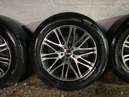 CSA Multi Fit 17” Alloy Wheels with Good Tyres