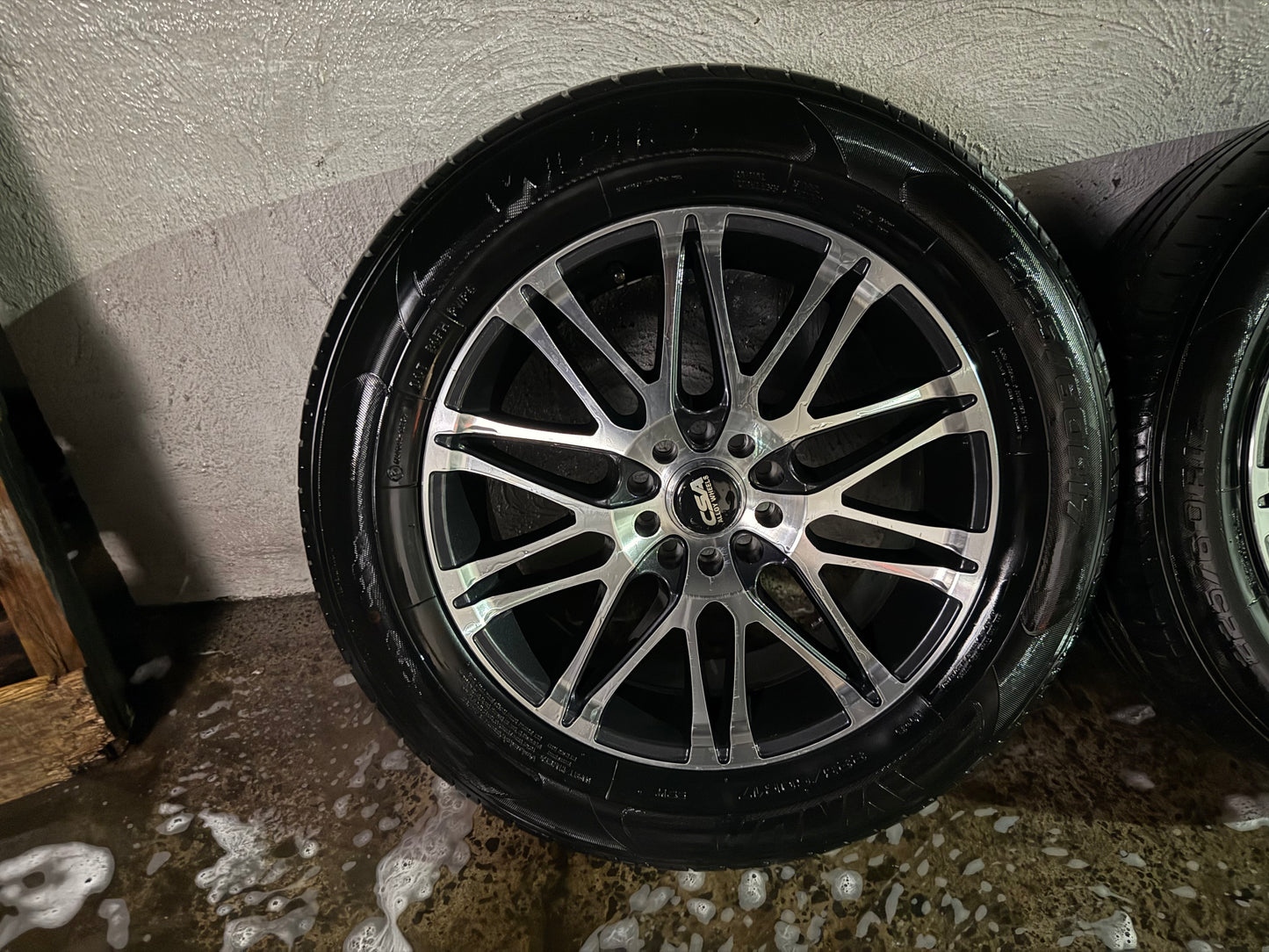 CSA Multi Fit 17” Alloy Wheels with Good Tyres
