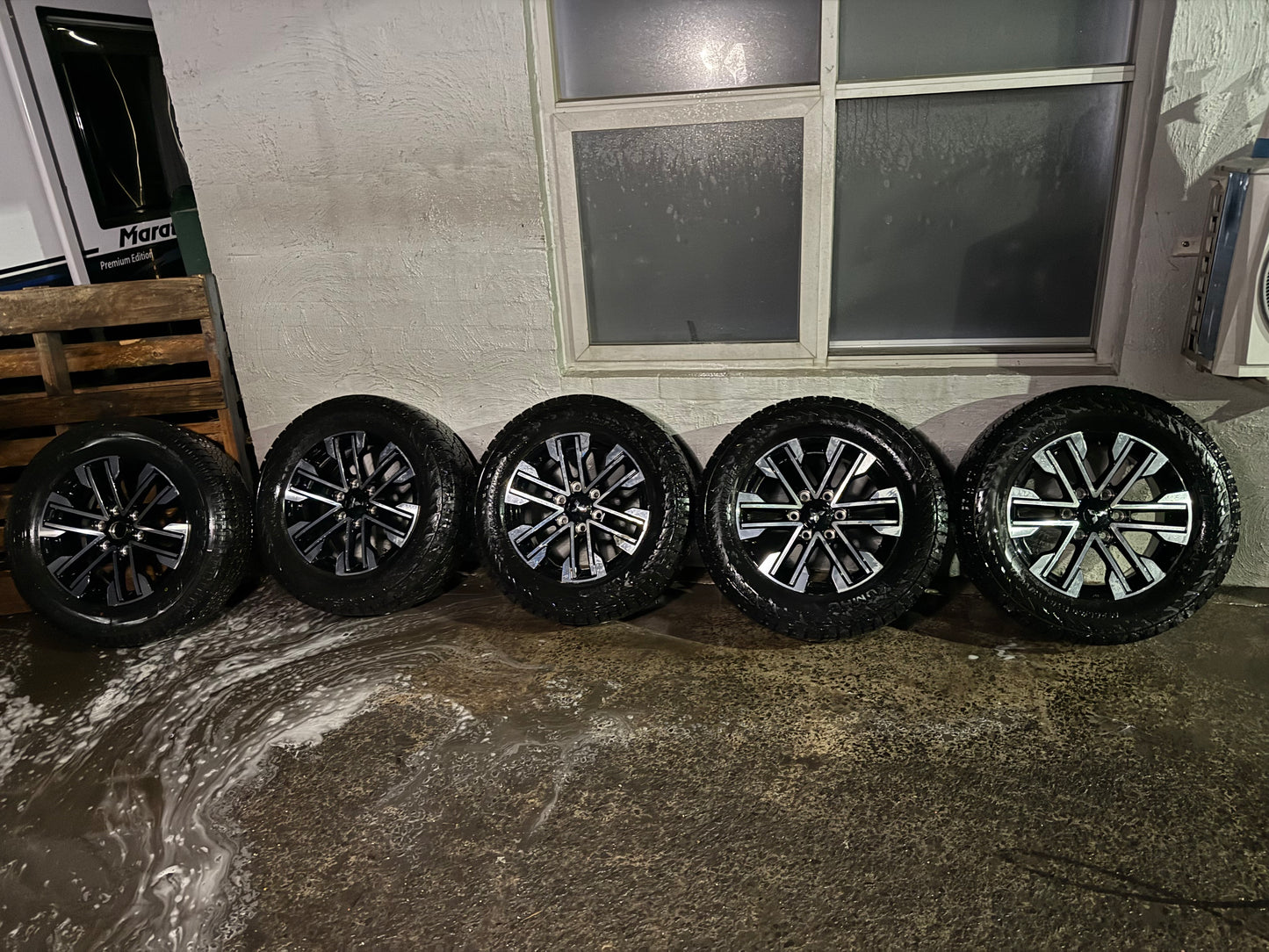 Mitsubishi Triton 18” Alloy Wheels with Excellent Tyres