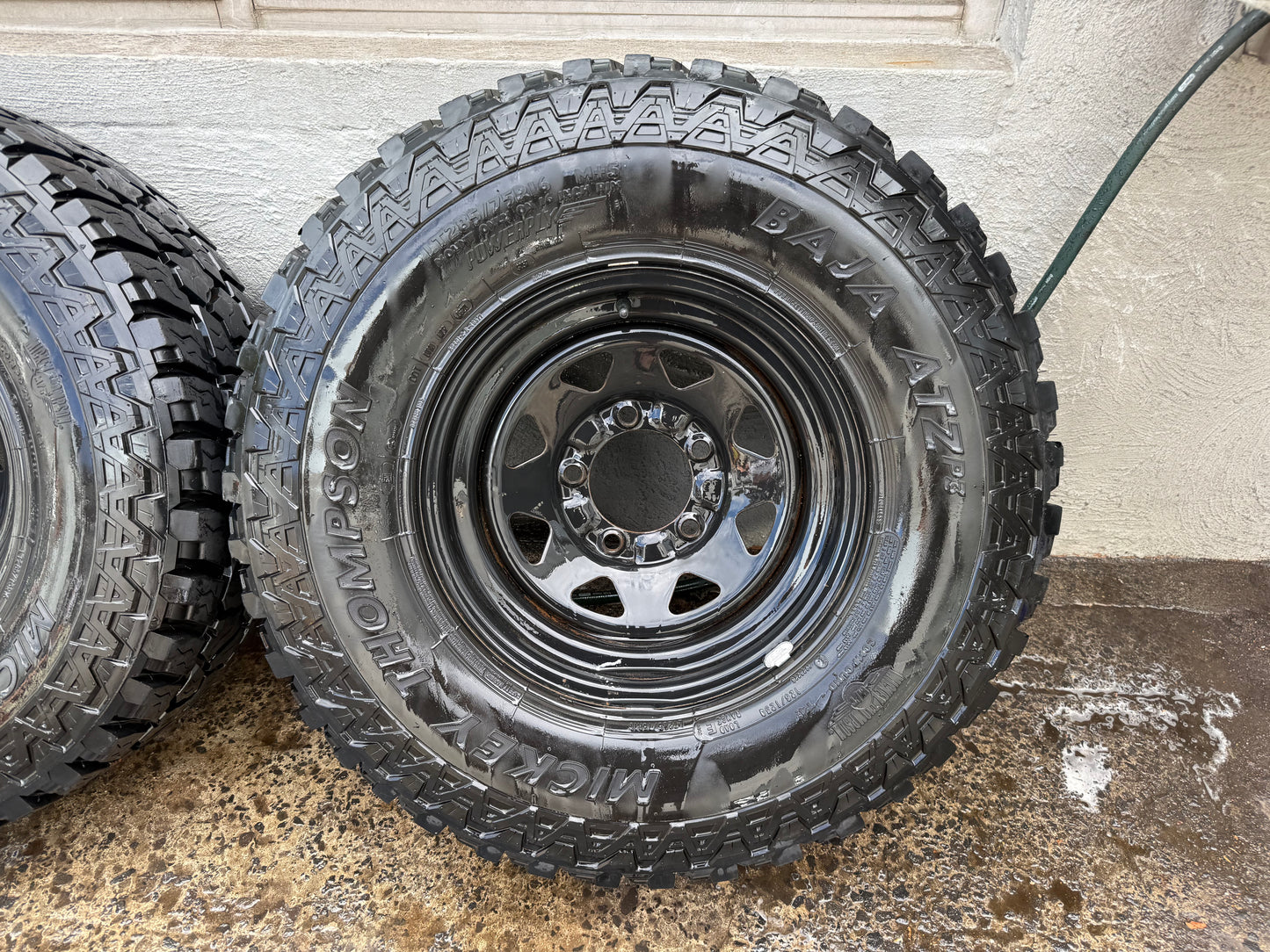 Mickey Thompson All Terrain 33” Tyres on 6 Stud Rims Set of 5
