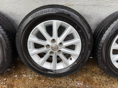 Toyota Camry 16” Alloy Wheels with Good Bridgestone Tyres