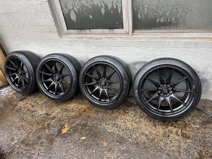 Hussla Multi-fit 18” Alloy Wheels with Tyres