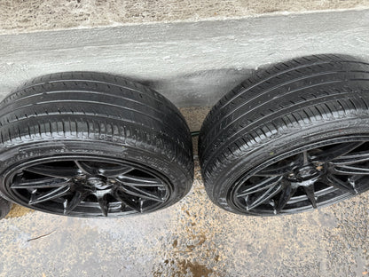 Hussla Multi-fit 18” Alloy Wheels with Tyres
