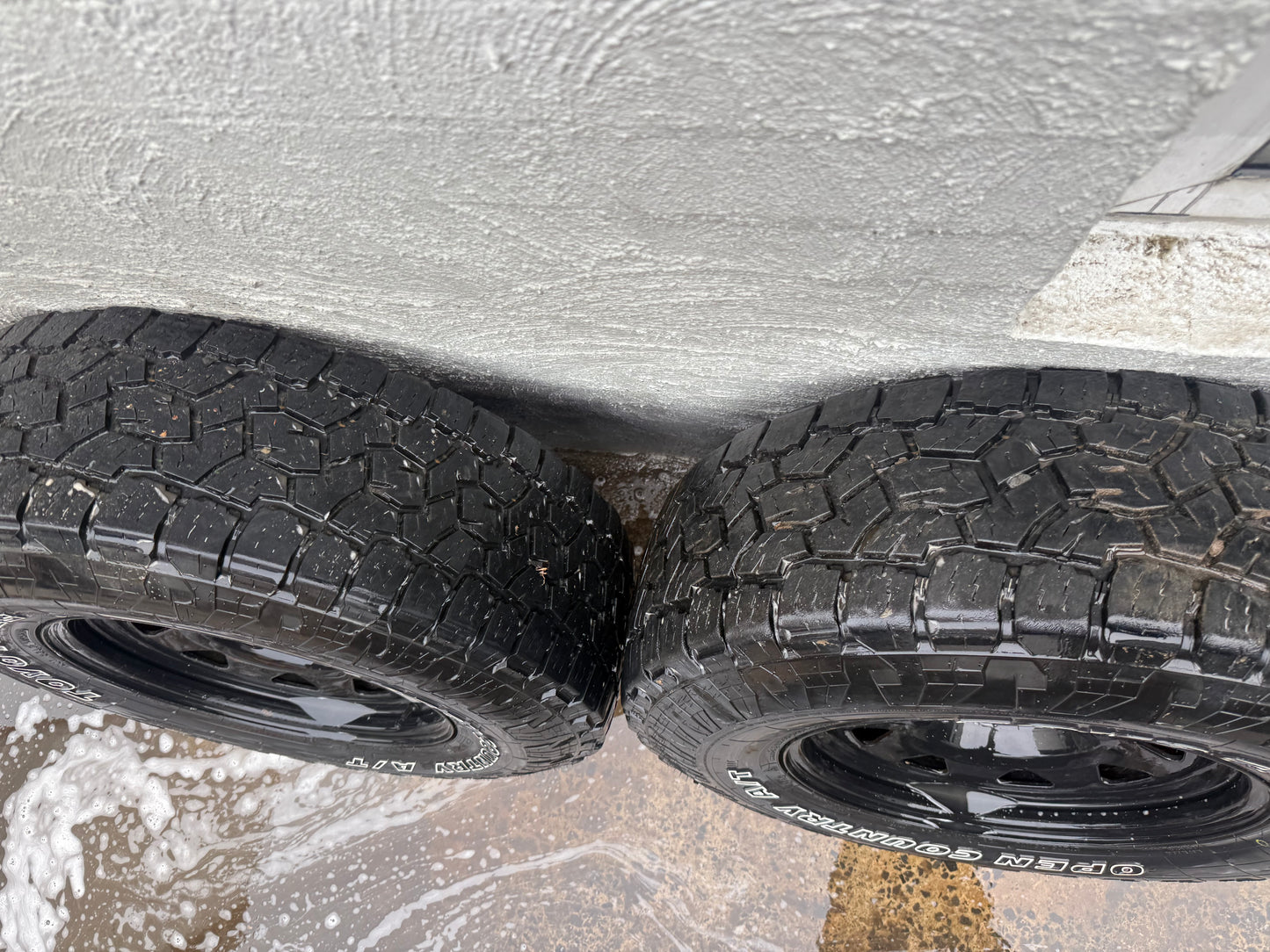 Nissan Navara 32” Steel Rims with Toyo Open Country Tyres