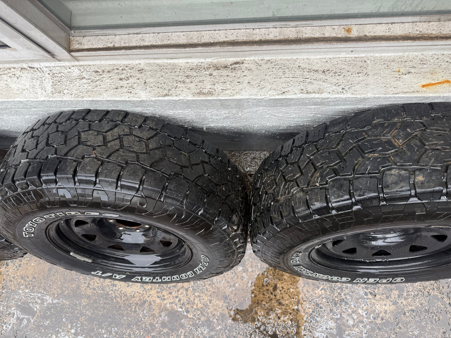 Nissan Navara 32” Steel Rims with Toyo Open Country Tyres