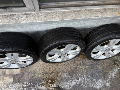 Mercedes Benz C Class 17” Staggered Alloy Wheels with Good Tyres