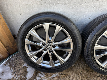 Toyota RAV4 18” Alloy Wheels with Tyres