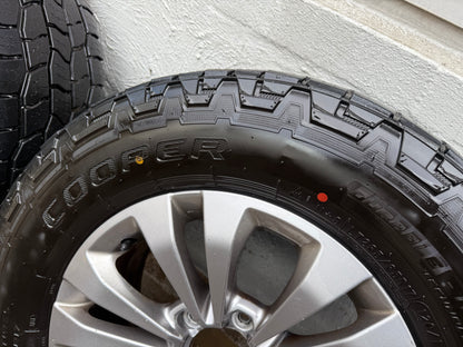 Mazda BT50 17” Alloy Wheels with Cooper A/T Tyres