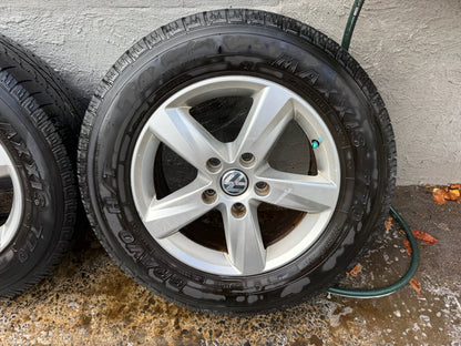 Volkswagen Touareg 17” Alloy Wheels with Good Tyres