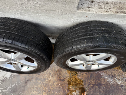 Volkswagen Touareg 17” Alloy Wheels with Good Tyres