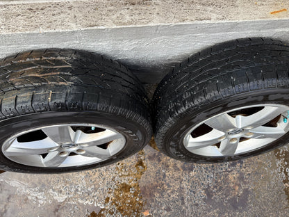 Volkswagen Touareg 17” Alloy Wheels with Good Tyres