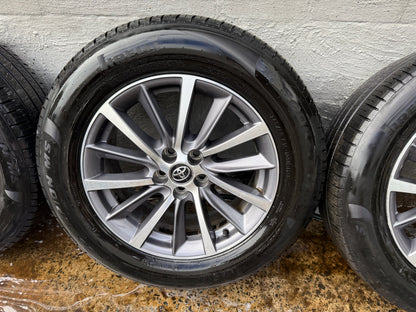 Toyota Kluger 18” Alloy Wheels with Pirelli Good Tyres