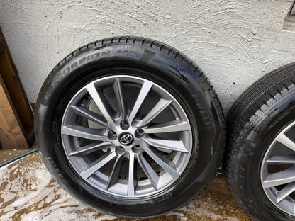 Toyota Kluger 18” Alloy Wheels with Pirelli Good Tyres