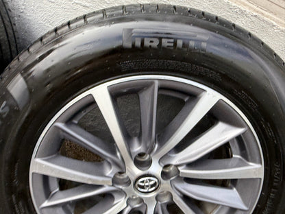 Toyota Kluger 18” Alloy Wheels with Pirelli Good Tyres