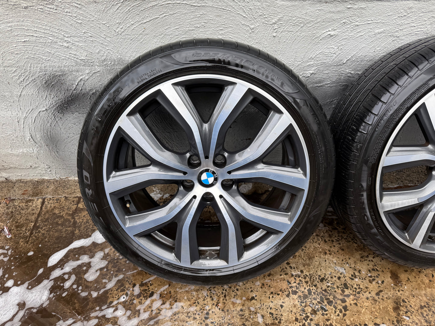 BMW X1 19” Alloy Wheels with Very Good Tyres