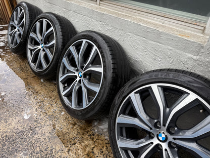 BMW X1 19” Alloy Wheels with Very Good Tyres