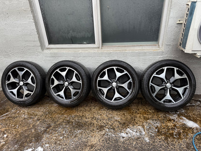 Subaru Forester 18” Alloy Wheels with Tyres