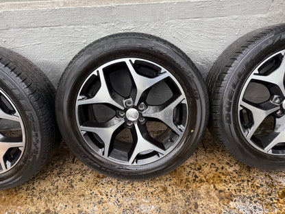 Subaru Forester 18” Alloy Wheels with Tyres