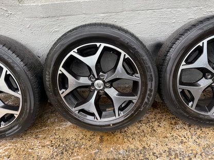 Subaru Forester 18” Alloy Wheels with Tyres