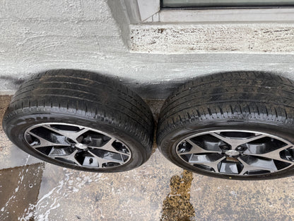Subaru Forester 18” Alloy Wheels with Tyres