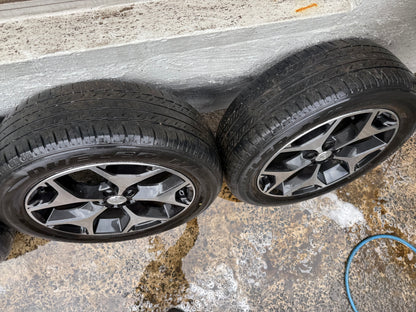 Subaru Forester 18” Alloy Wheels with Tyres