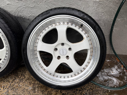 Hussla 20” Alloy Wheels with Excellent Tyres