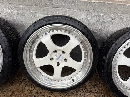Hussla 20” Alloy Wheels with Excellent Tyres