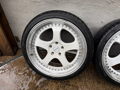 Hussla 20” Alloy Wheels with Excellent Tyres