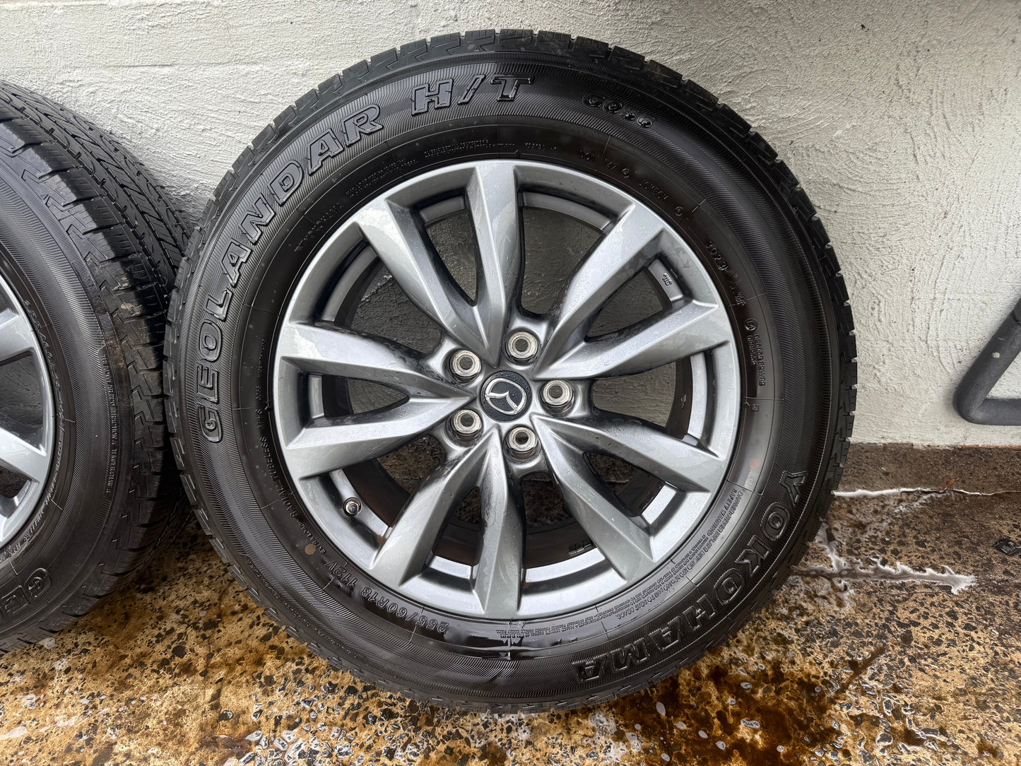 Mazda CX7/CX9 18” Alloy Wheels with Excellent Tyres