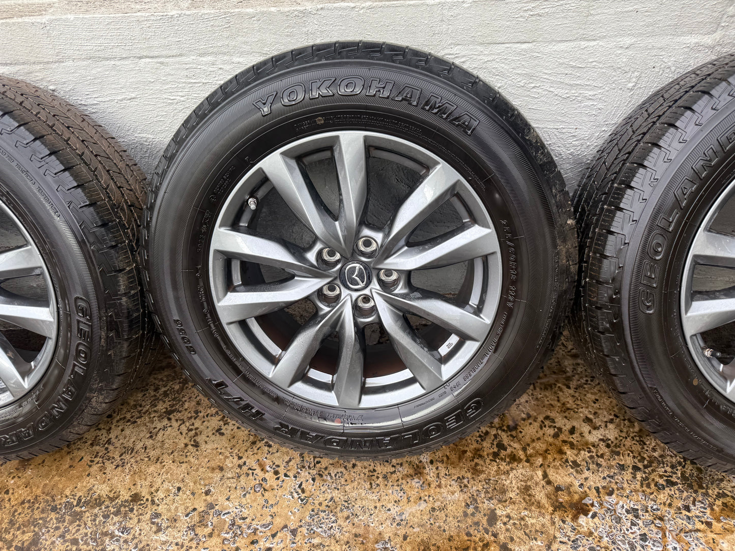 Mazda CX7/CX9 18” Alloy Wheels with Excellent Tyres