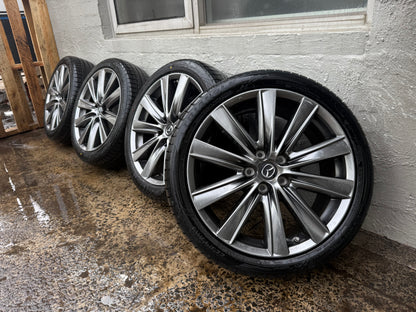 Mazda 6 Charcoal 19” Alloy Wheels with Excellent Tyres
