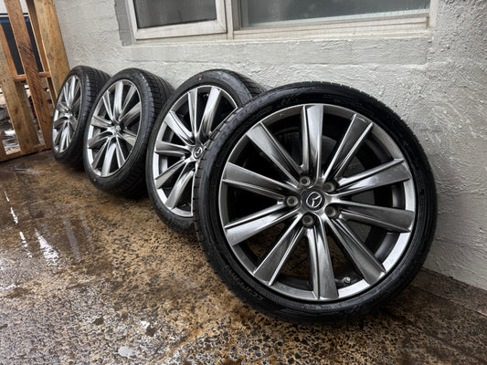Mazda 6 Charcoal 19” Alloy Wheels with Excellent Tyres