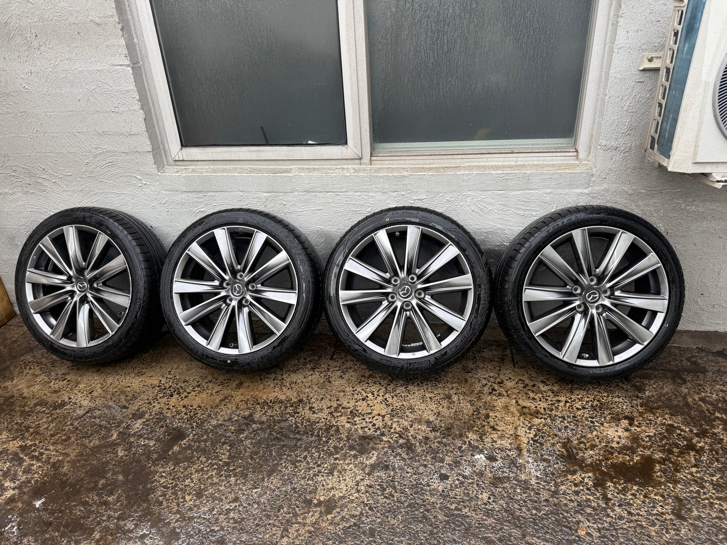Mazda 6 Charcoal 19” Alloy Wheels with Excellent Tyres