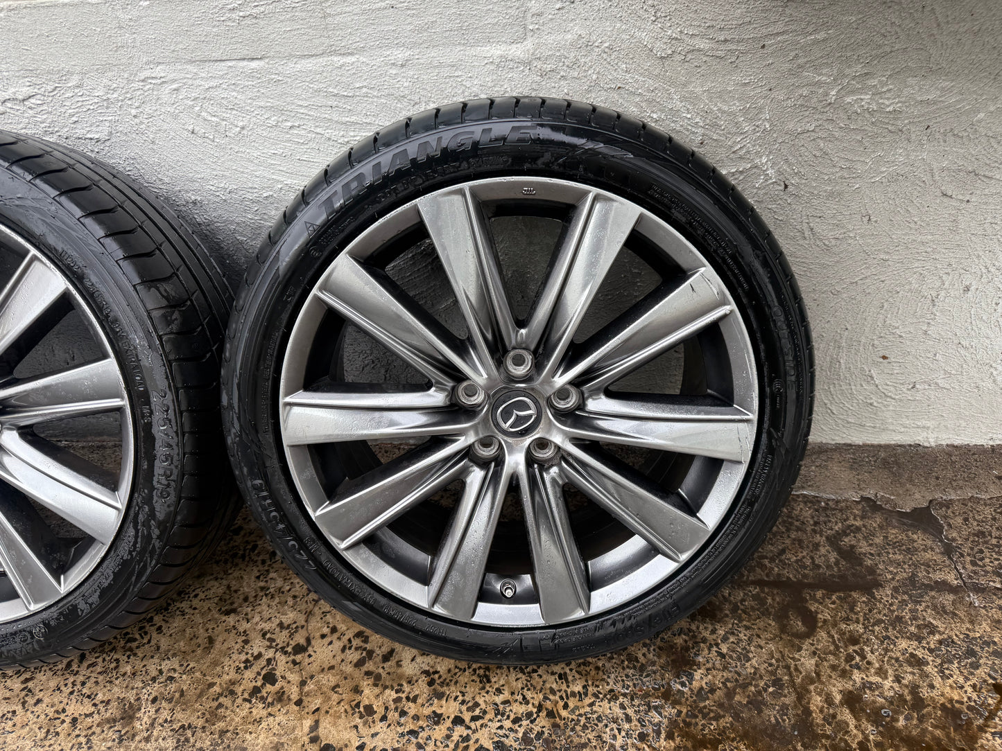 Mazda 6 Charcoal 19” Alloy Wheels with Excellent Tyres