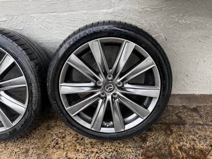 Mazda 6 Charcoal 19” Alloy Wheels with Excellent Tyres