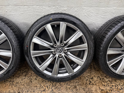 Mazda 6 Charcoal 19” Alloy Wheels with Excellent Tyres