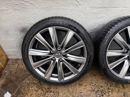 Mazda 6 Charcoal 19” Alloy Wheels with Excellent Tyres