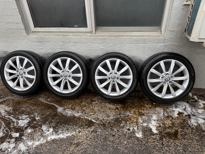 Volkswagen Golf/Caddy 17” Alloy Wheels with Good Tyres