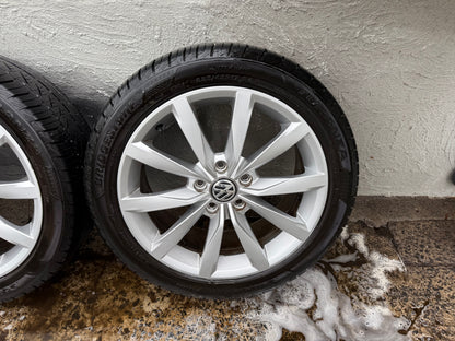 Volkswagen Golf/Caddy 17” Alloy Wheels with Good Tyres