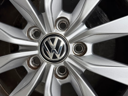 Volkswagen Golf/Caddy 17” Alloy Wheels with Good Tyres