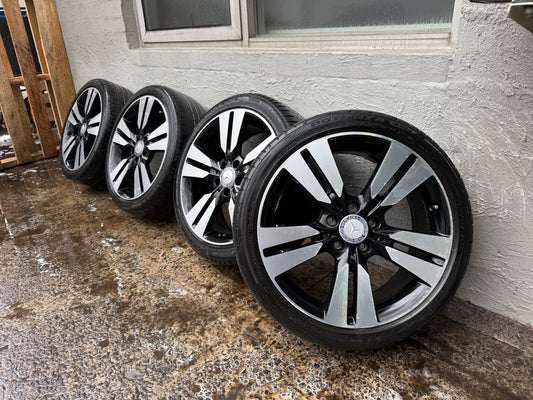 Mercedes Benz CLA 18” Alloy Wheels with Good Tyres