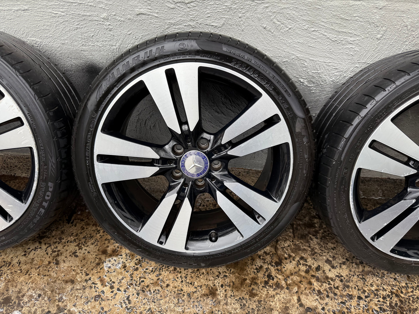 Mercedes Benz CLA 18” Alloy Wheels with Good Tyres