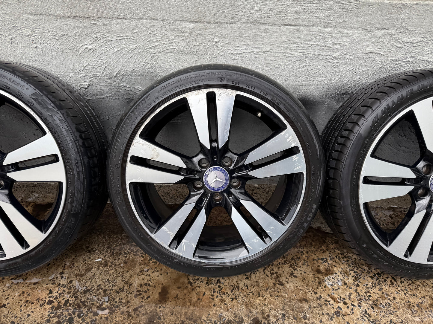 Mercedes Benz CLA 18” Alloy Wheels with Good Tyres