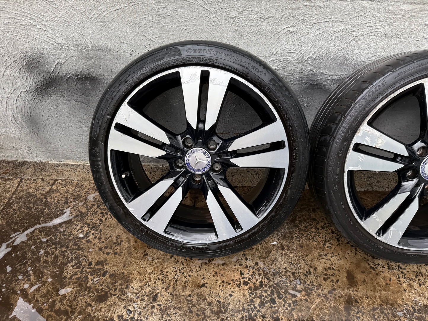 Mercedes Benz CLA 18” Alloy Wheels with Good Tyres