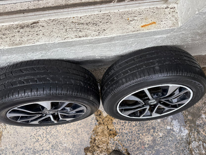 Honda Civic 16” Alloy Wheels with Good Tyres