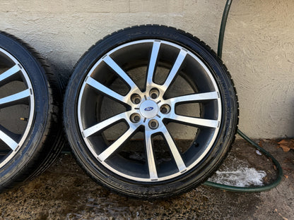 Ford FPV Falcon 18” Staggered Alloy Wheels with Good Tyres