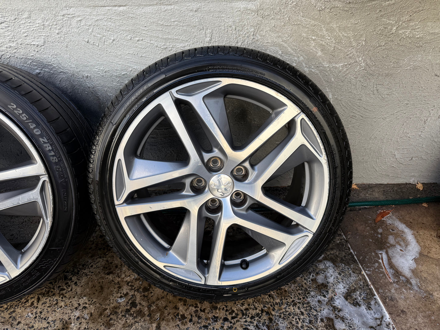 Peugeot 308 GT 18” Alloy Wheels with Excellent Tyres
